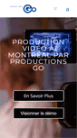Mobile Screenshot of productionsgo.tv